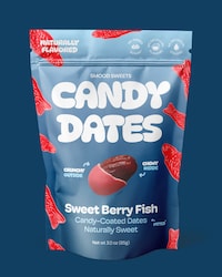 Candy-Coated Date Snacks Image 1