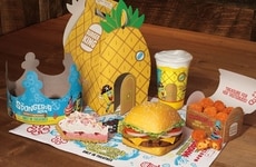 Vibrant Nautical-Themed Cartoon Meals