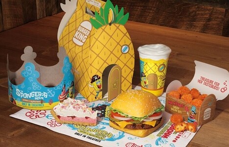 Vibrant Nautical-Themed Cartoon Meals