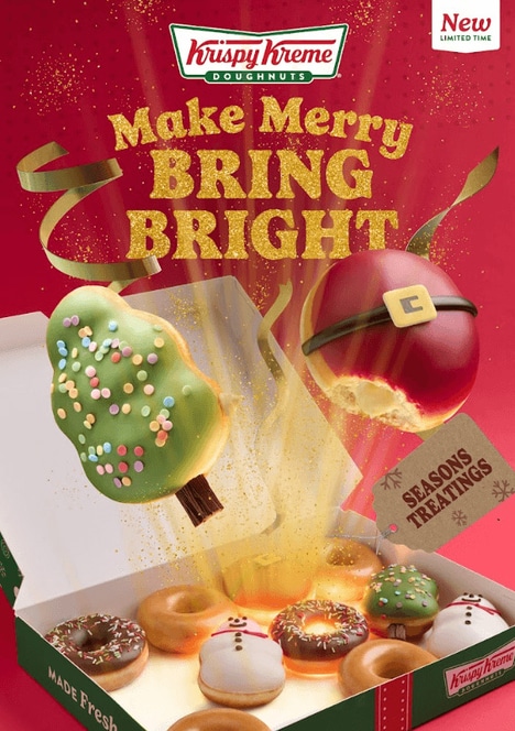 Seasonal Show-Stopping Donut Ranges