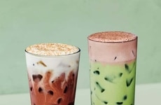 Chilled Dubai Chocolate Drinks