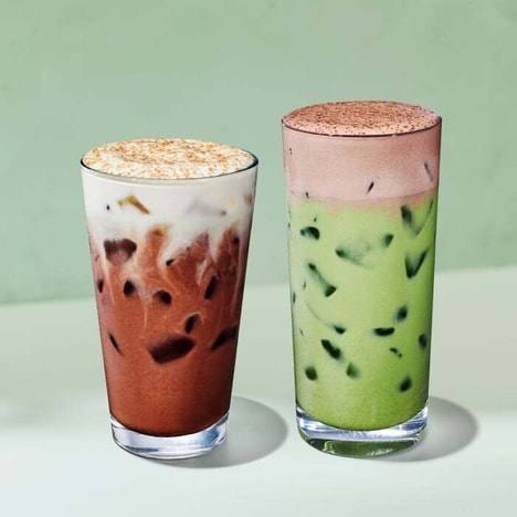 Chilled Dubai Chocolate Drinks