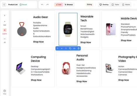 Custom Web Personalization