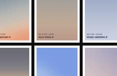 Sky-Based Visual Palettes