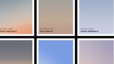Sky-Based Visual Palettes