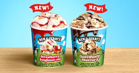 Nostalgic Bakery-Inspired Ice Creams