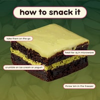 Protein Dubai Chocolate Brownies Image 2