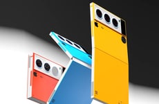 Vibrant Sharp-Edged Phones