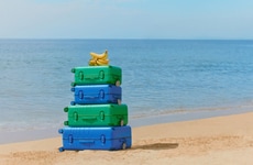 Fashion-Forward Luggage Collaborations