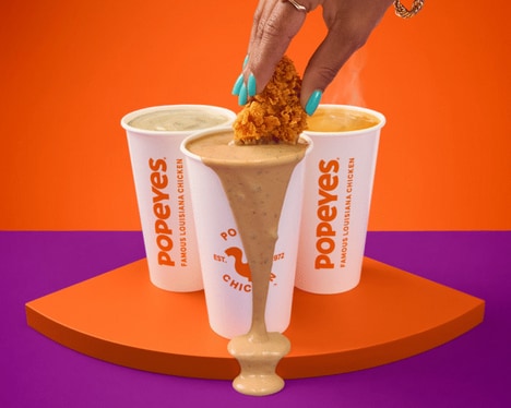 Oversized QSR Dipping Sauces