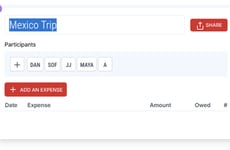 Group Expense Trackers