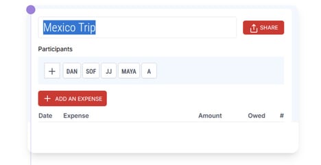 Group Expense Trackers
