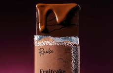 Fruitcake-Inspired Chocolate Bars