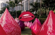 Luminous Gloss-Inspired Installations