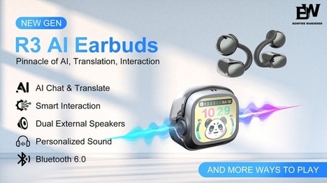 AI-Connected Productivity Earbuds