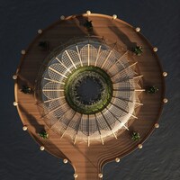 Bamboo Forest Structures Image 3