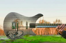 Recycled Guitar Prototypes
