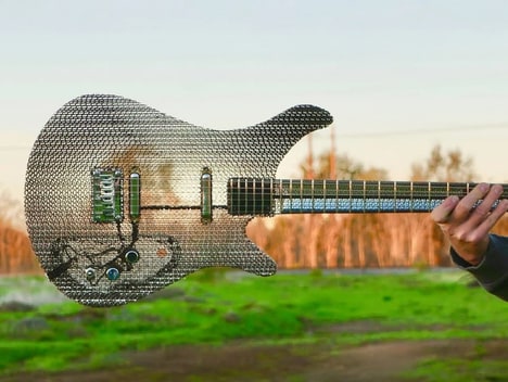 Recycled Guitar Prototypes