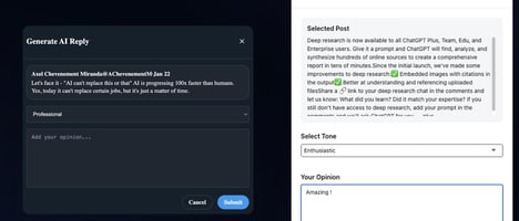 AI Reply Assistants