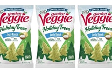 Christmas Tree-Shaped Veggie Snacks