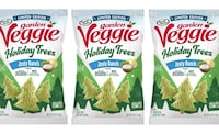Christmas Tree-Shaped Veggie Snacks