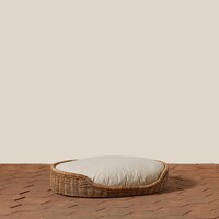 Chic Woven Dog Beds