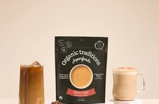 Mushroom-Powered Dirty Chai Blends