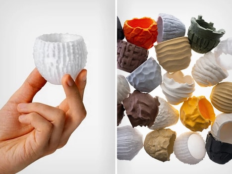 Algorithmic Ceramic Cups