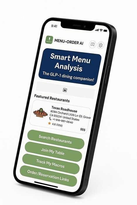 AI-Powered Menu Companion Apps