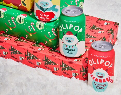 Soda-Scented Gift Wrap