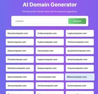 AI Domain Name Generators Image 1
