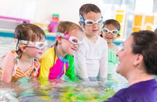 Collaborative Children's Swimming Lines