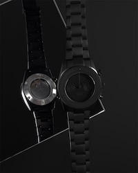 Stealthy All-Black Timepieces Image 8