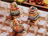 Festive Gamer Keycaps