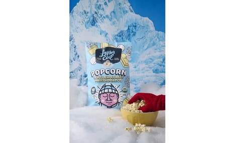 Winter-Inspired Popcorn Snacks