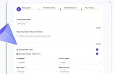 Short Video Script Generators