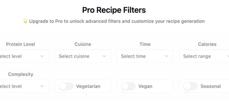 High-Protein Recipe Generators