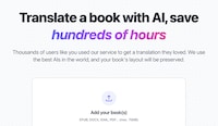 AI Book Translation