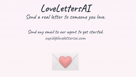 AI Love Letters