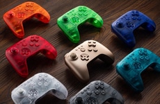 See-Through Retro Gamer Controllers