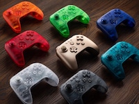 See-Through Retro Gamer Controllers