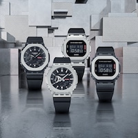 Structural Metal-Made Timepieces