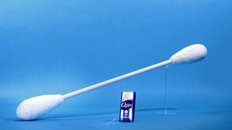 Humorously Enormous Cotton Swabs