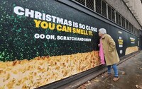 Festive Scratch-and-Sniff Billboards Image 1