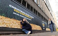 Festive Scratch-and-Sniff Billboards Image 2