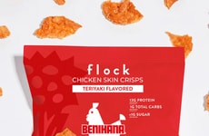 Teriyaki Chicken Skin Crisps