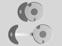 Sleek Rounded Measuring Tools