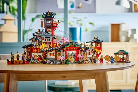 Traditional Ninja Puzzle Towns