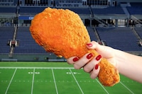 Cracker-Crusted Turkey Legs Image 1