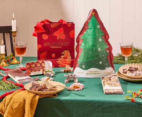 Decorative Caramel-Filled Trees